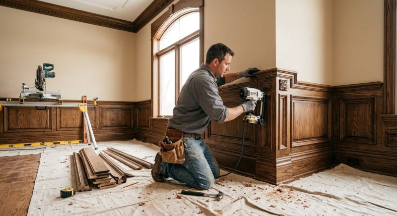 Interior Trim Work in Kansas City, KS