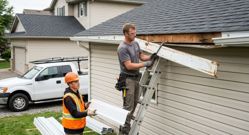 Aluminum Trim Installation in Alpharetta, GA