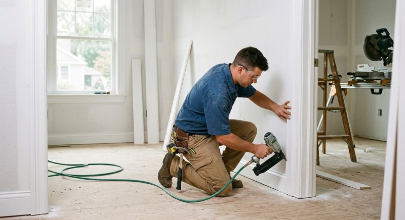 Custom Wood Trim Installation in Kansas City, KS
