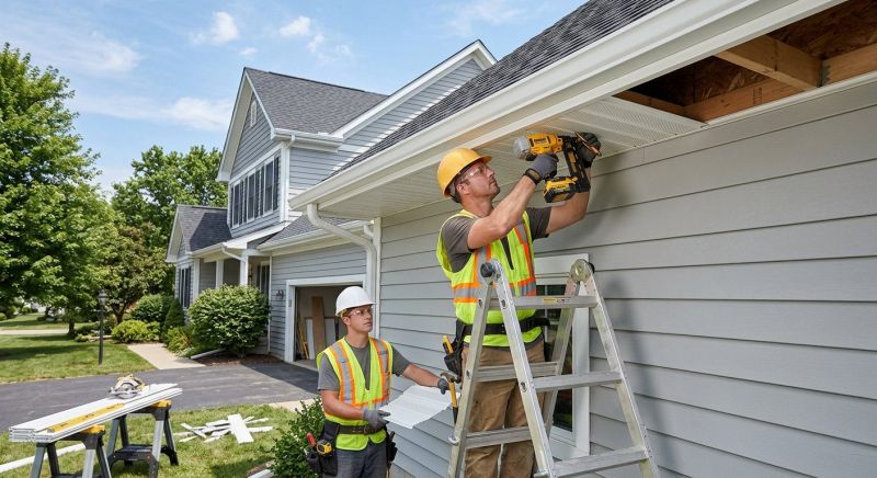 Eaves Installation in Overland Park, KS