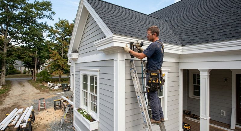 Exterior Trim Work in Wilmington, NC