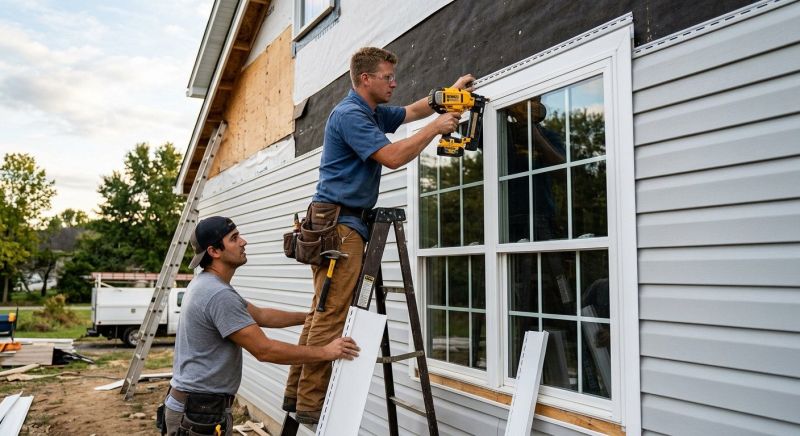 House Trim Installation in Wilmington, NC