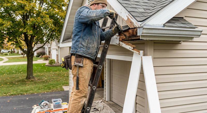Metal Fascia Repair in Conroe, TX