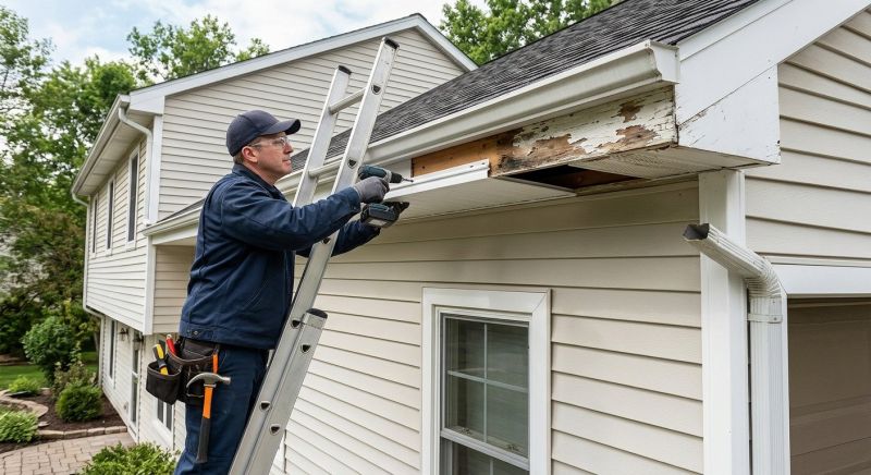 Metal Soffit Repair in Kansas City, KS