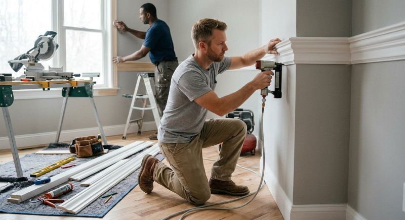 Residential Trim Installation in Wilmington, NC