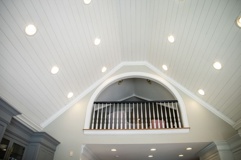 Wood Ceiling Installation