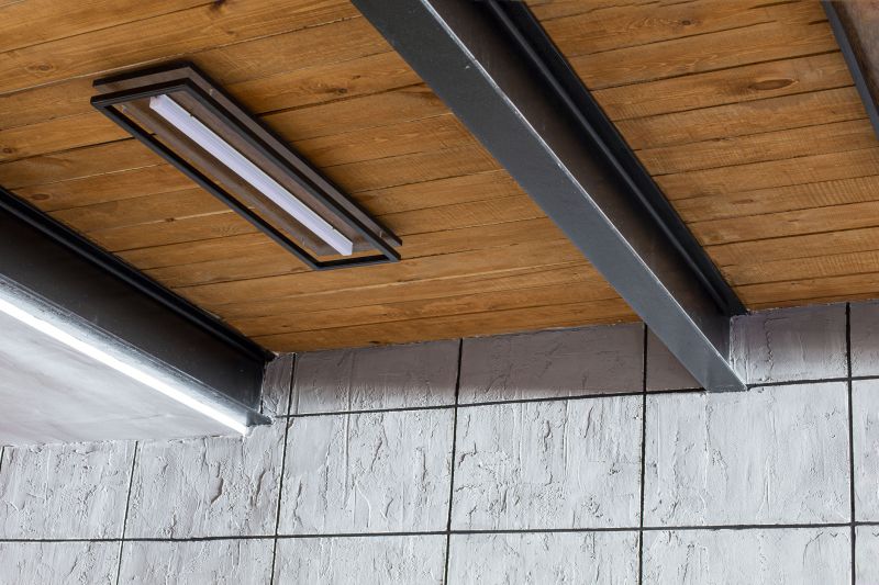 Wood Ceiling Installation