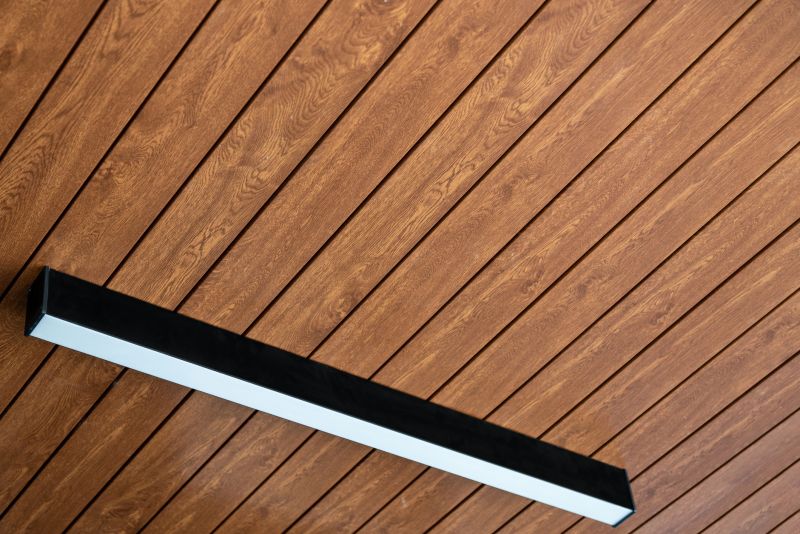 Wood Ceiling Installation