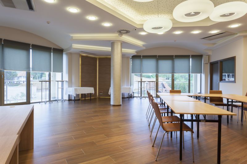 Interior Wood Ceiling with Lighting